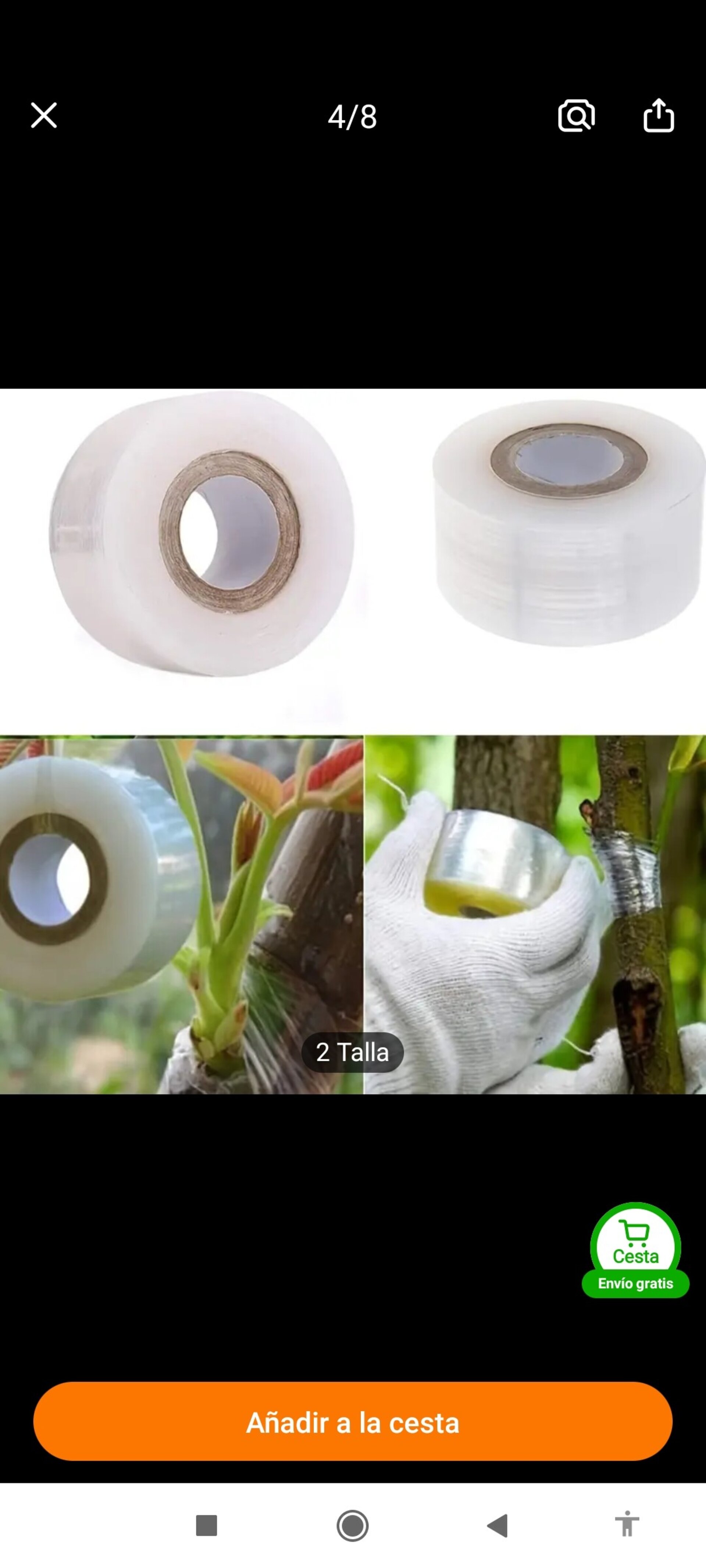 Cinta de injerto 200m - 4