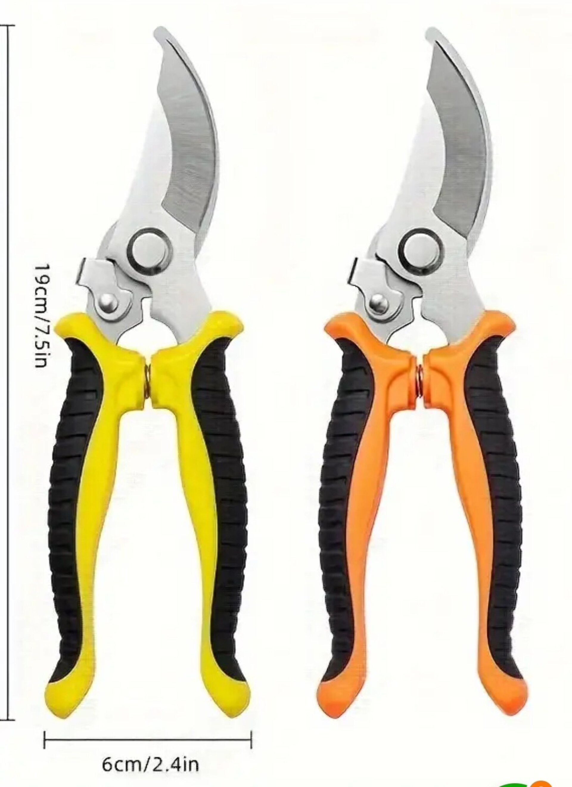 Tijeras De Podar Profesionales Naranja - 5