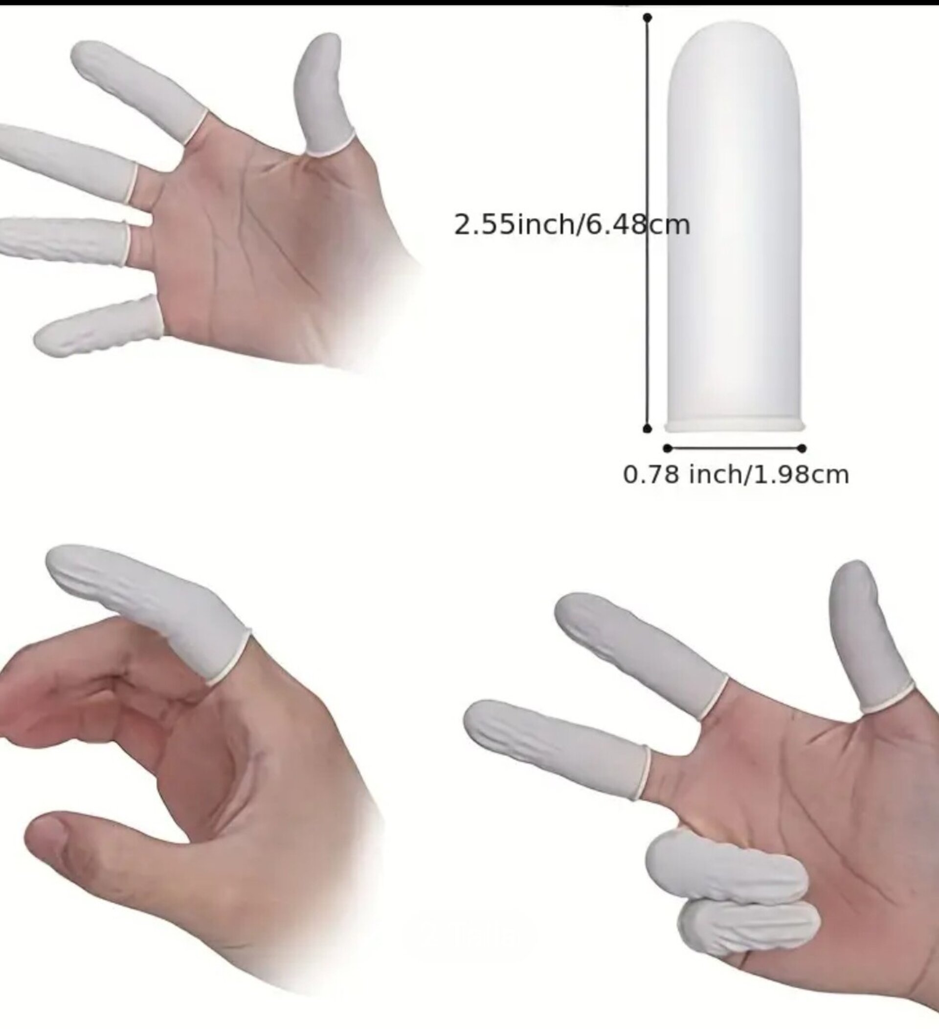 Dediles látex 5 unidades - 2