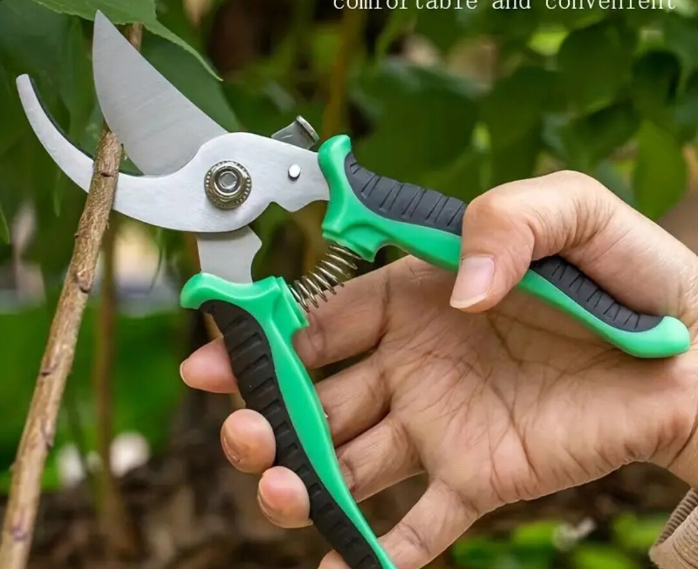 Tijeras De Podar Profesionales Verde - 7