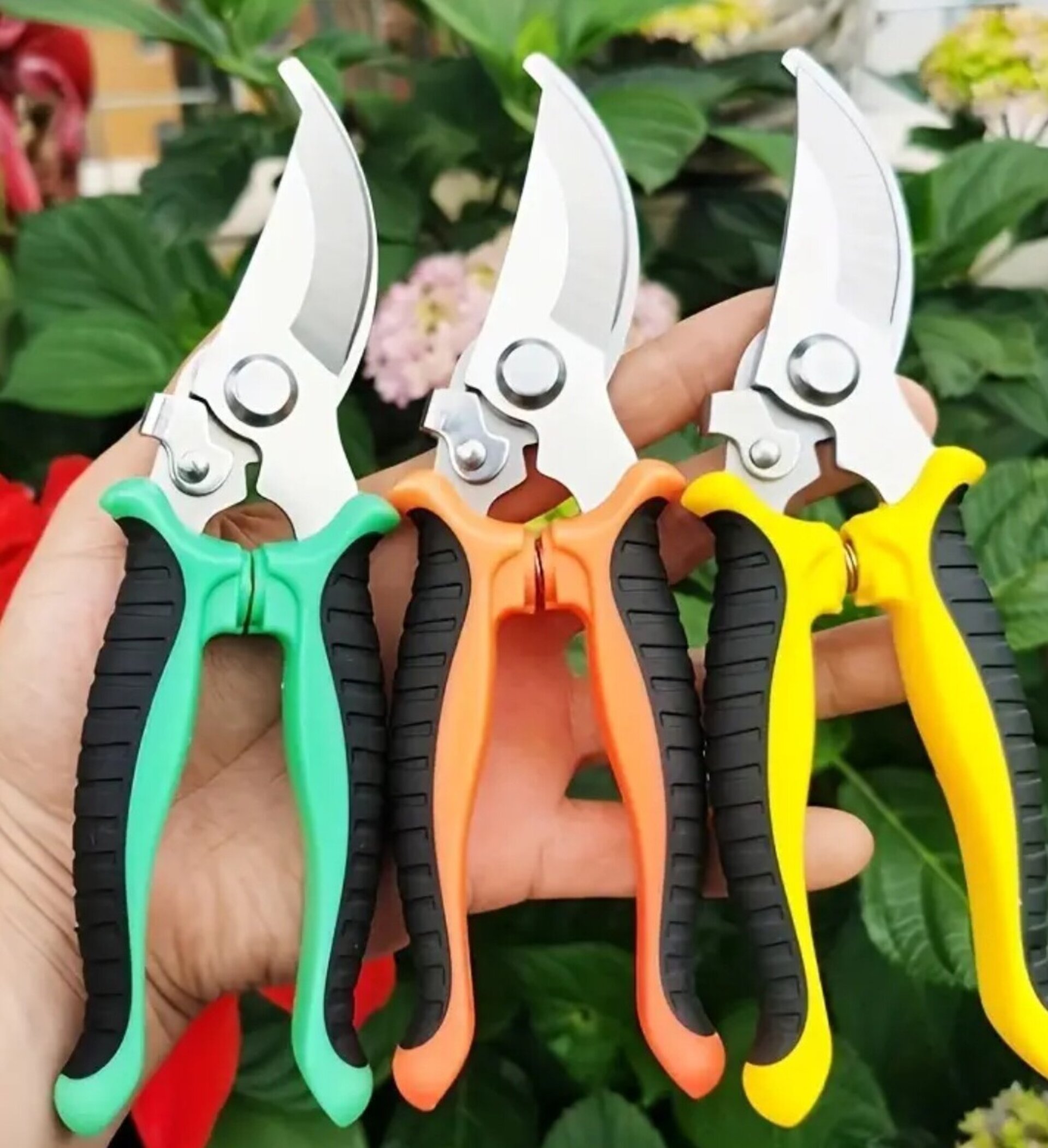 Tijeras De Podar Profesionales Amarillas - 4